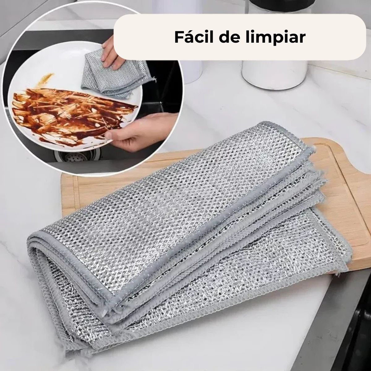 LimpiRápido | Fuerte y Resistente a Rayones para Cada Limpieza